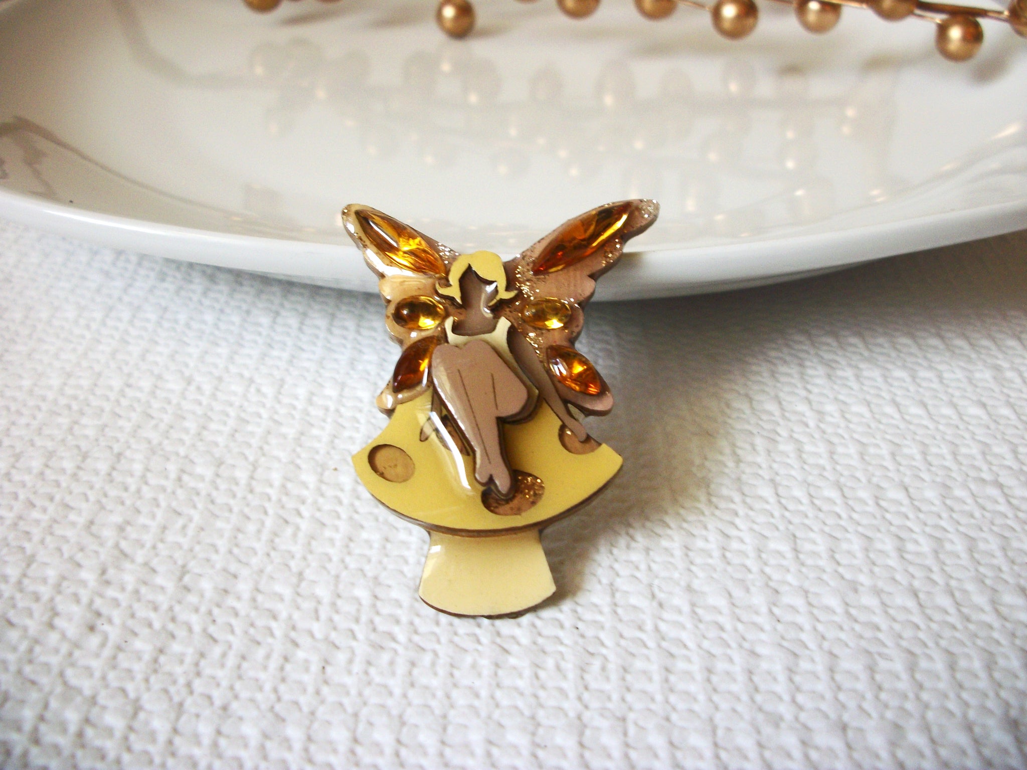 Lucinda Fairy On A Mushroom, Designs By Lucinda 40120
