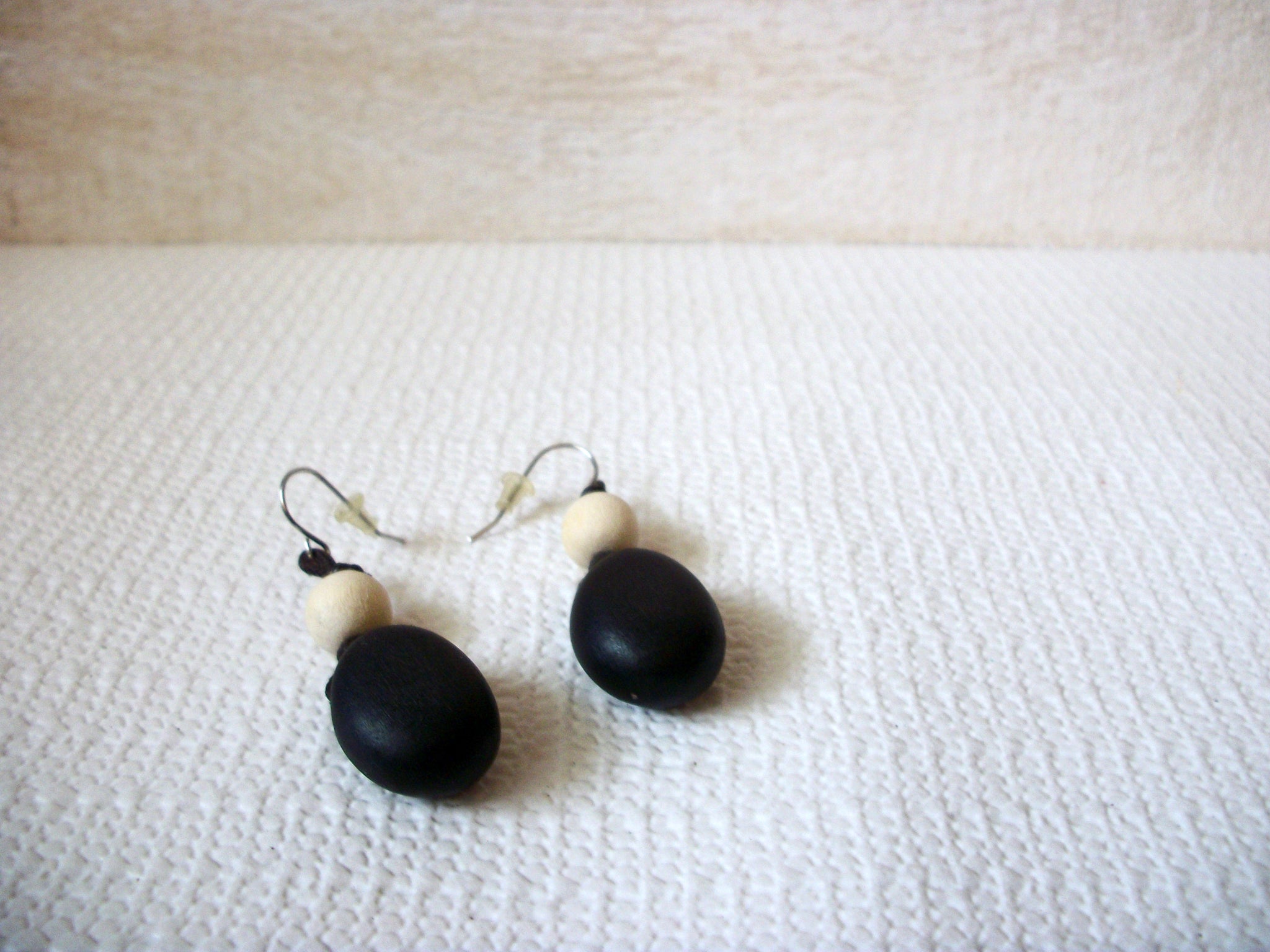 Retro Wood Earrings 52720