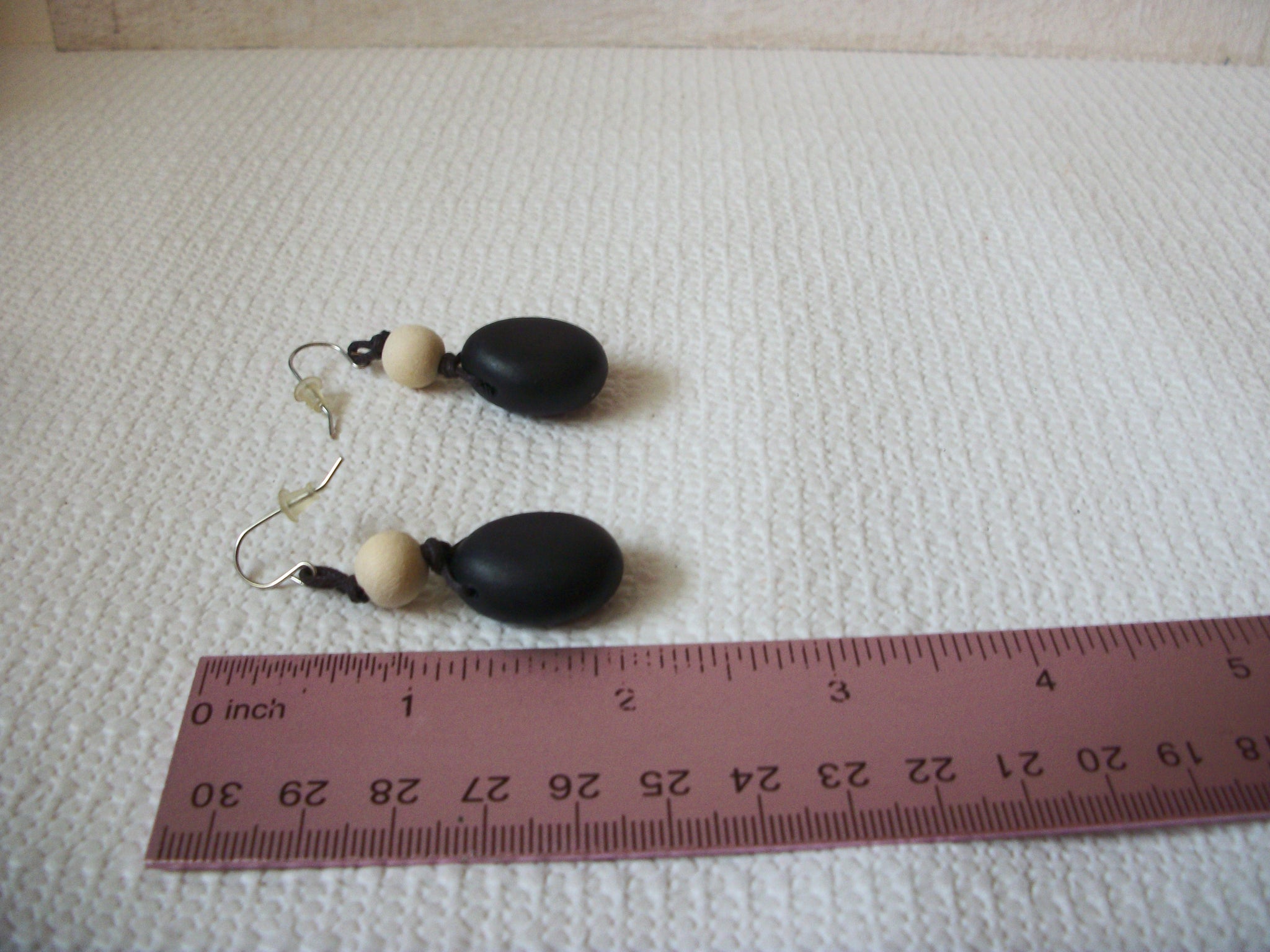 Retro Wood Earrings 52720