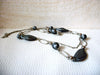 Retro Gray Lucite Necklace 52820