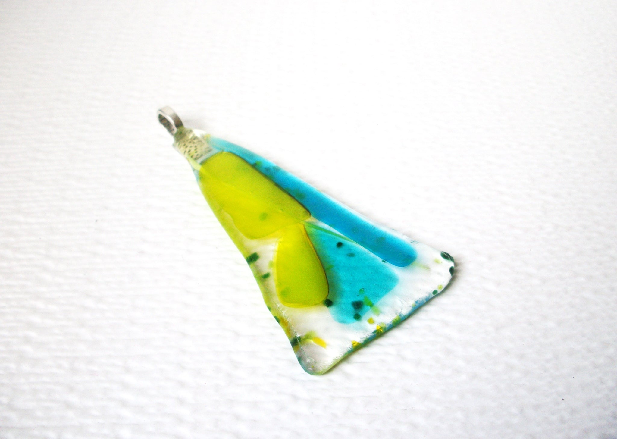 Large Art Glass Pendant 113020