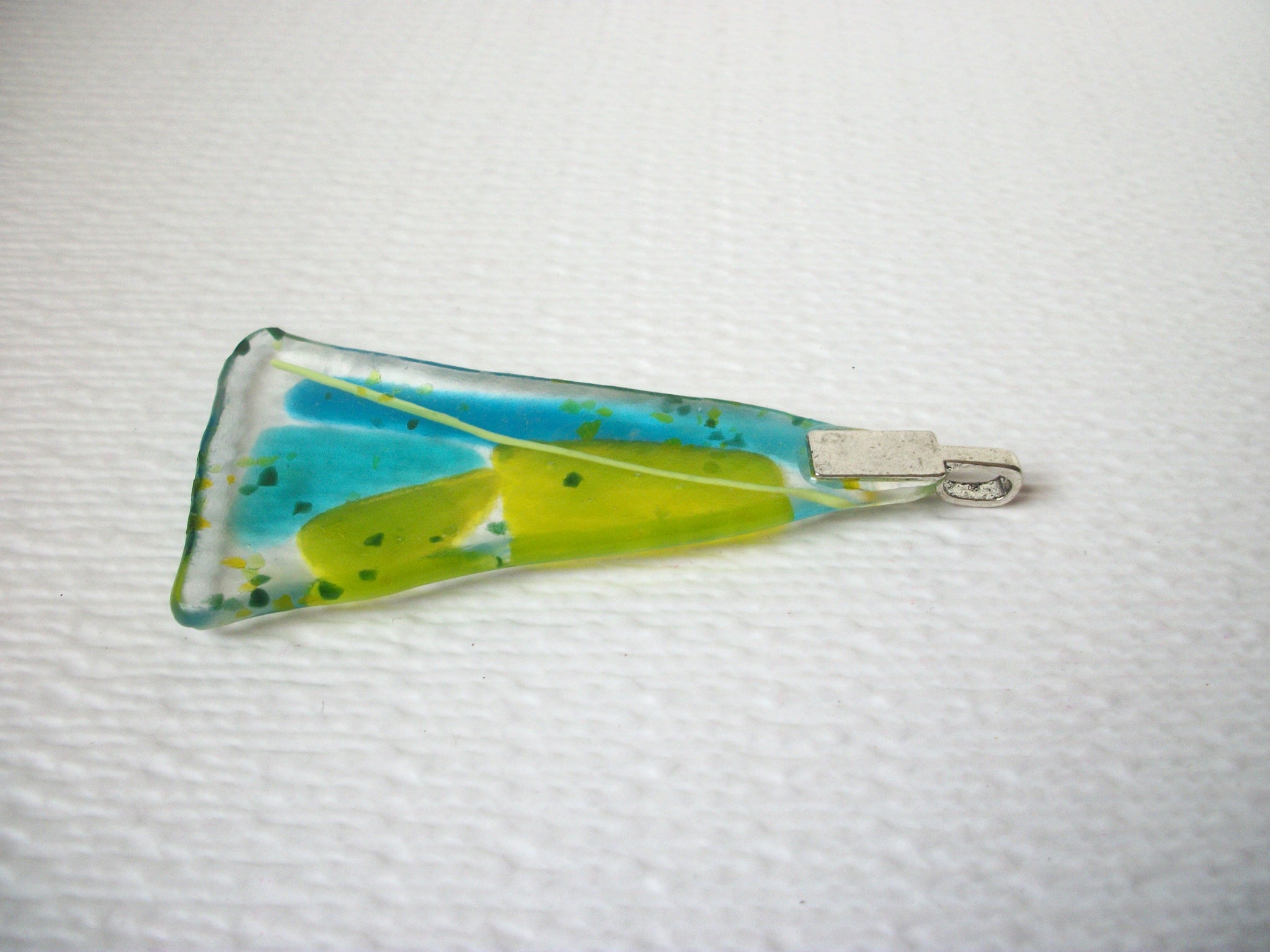 Large Art Glass Pendant 113020