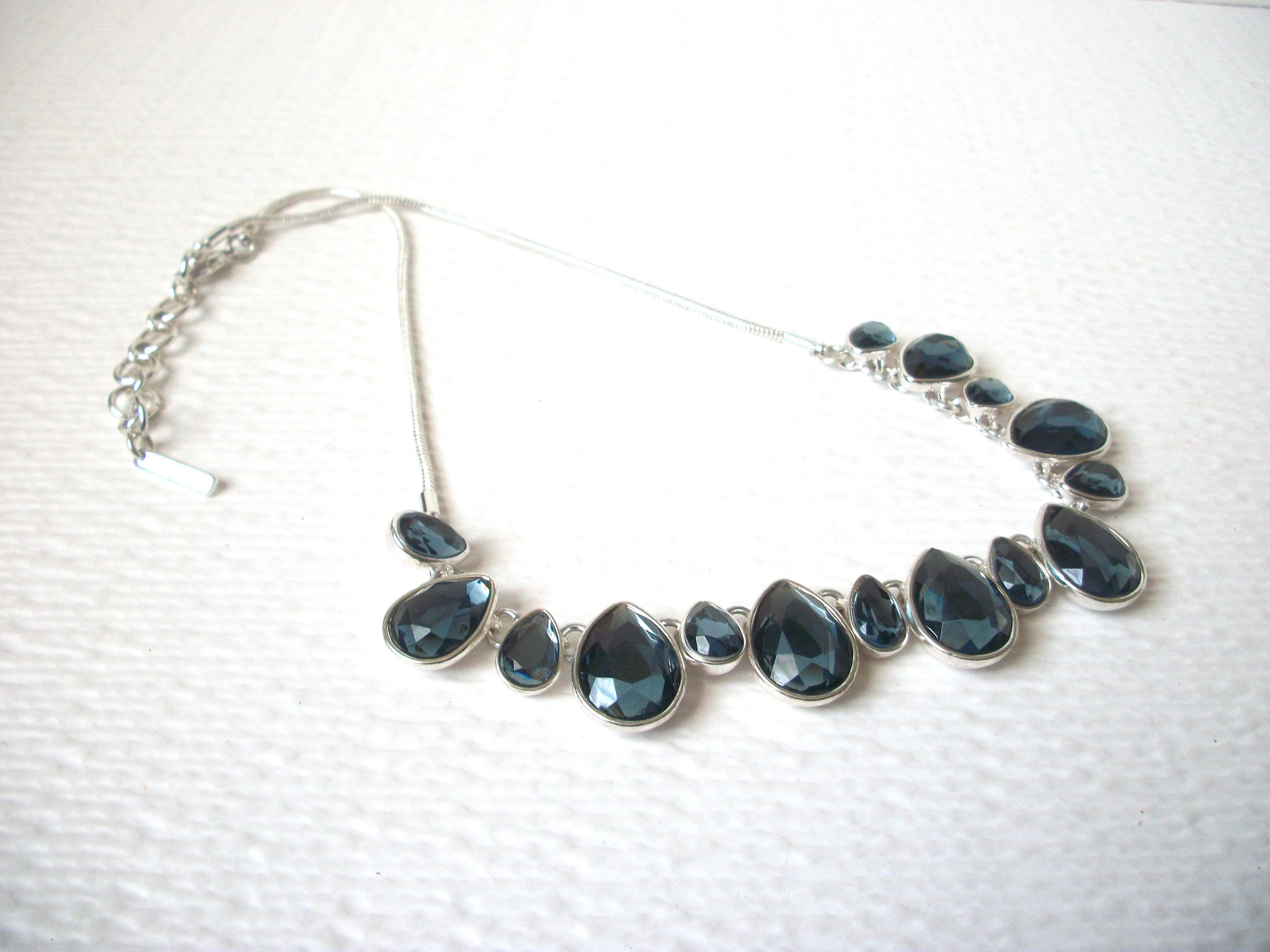 Vintage Nine West Rhinestone Necklace 113020