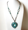 Vintage Shyanne Southwestern Patina Necklace 113020