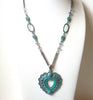 Vintage Shyanne Southwestern Patina Necklace 113020