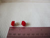 Smaller Retro Red Rose Earrings 52820