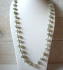 Aventurine Stone Chips Long Necklace 52920