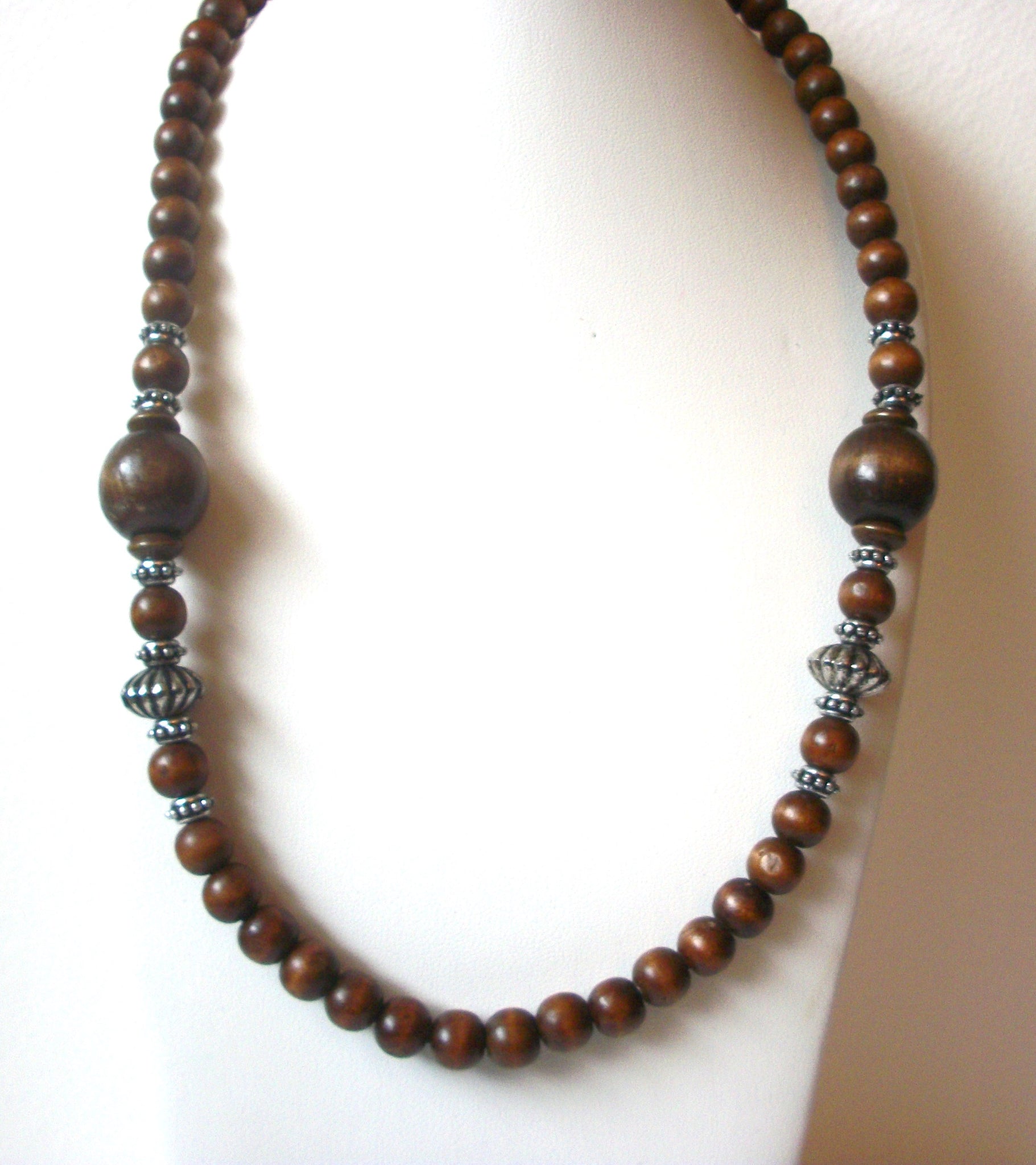 Bohemian Wood Necklace 120220
