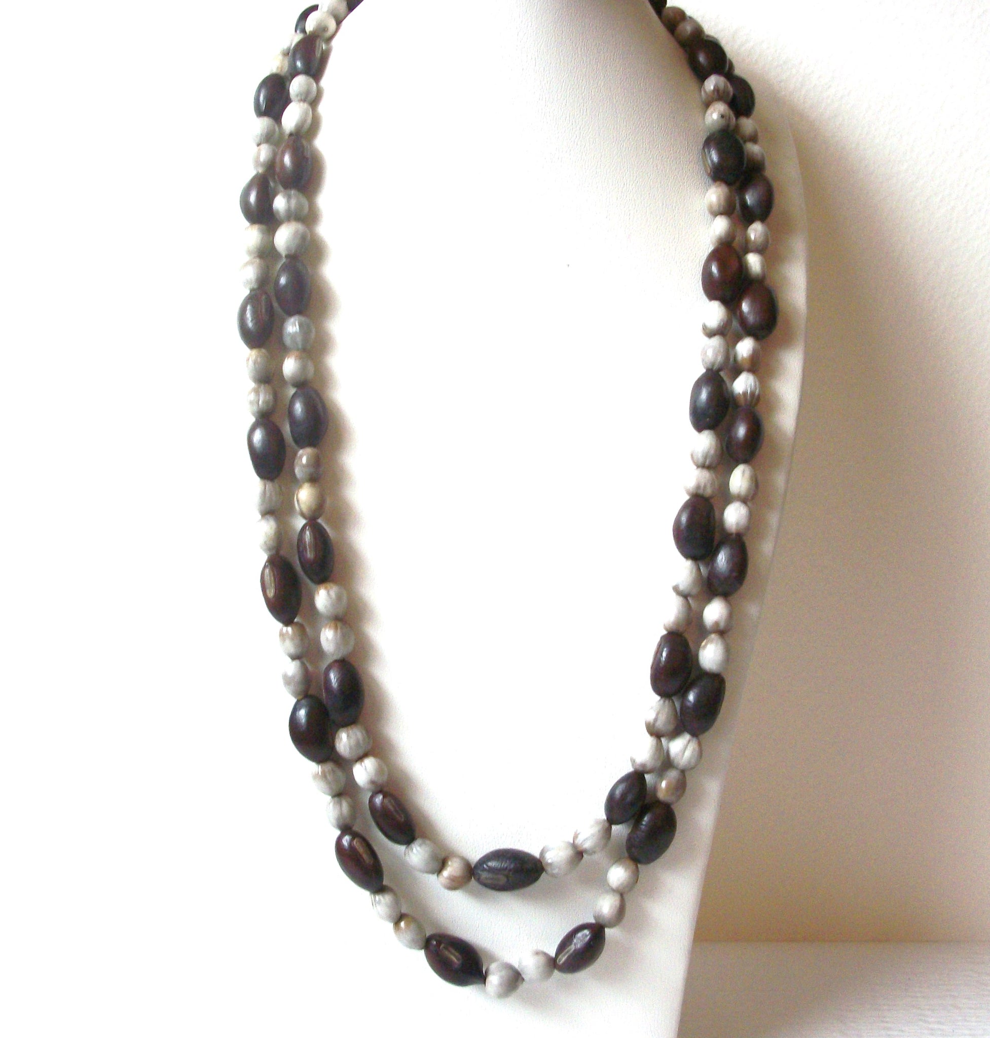 Vintage Exotic Nuts Necklace 120120