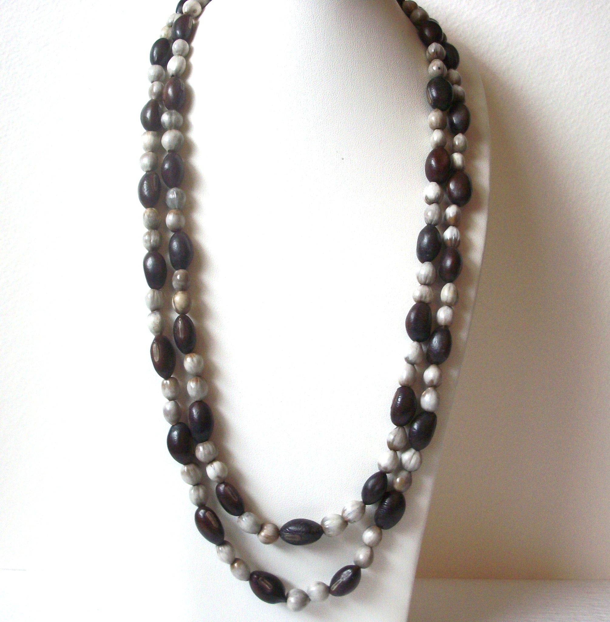 Vintage Exotic Nuts Necklace 120120