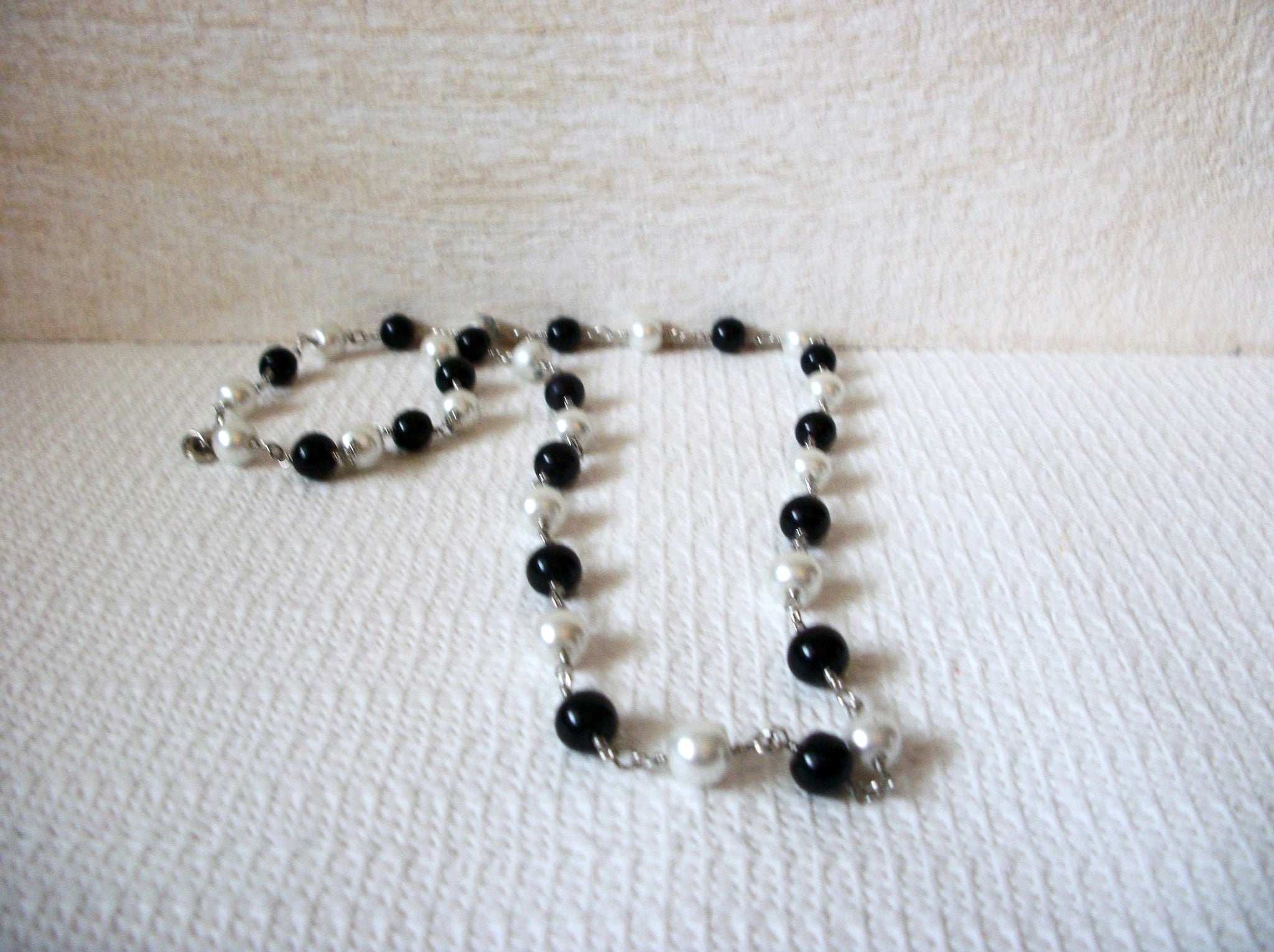 Retro Glass Pearl Necklace 52920