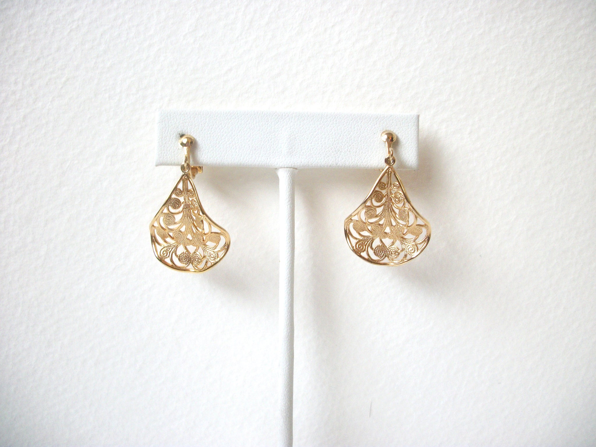 Vintage Spanish Filigree Earrings 120320