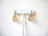 Vintage Spanish Filigree Earrings 120320