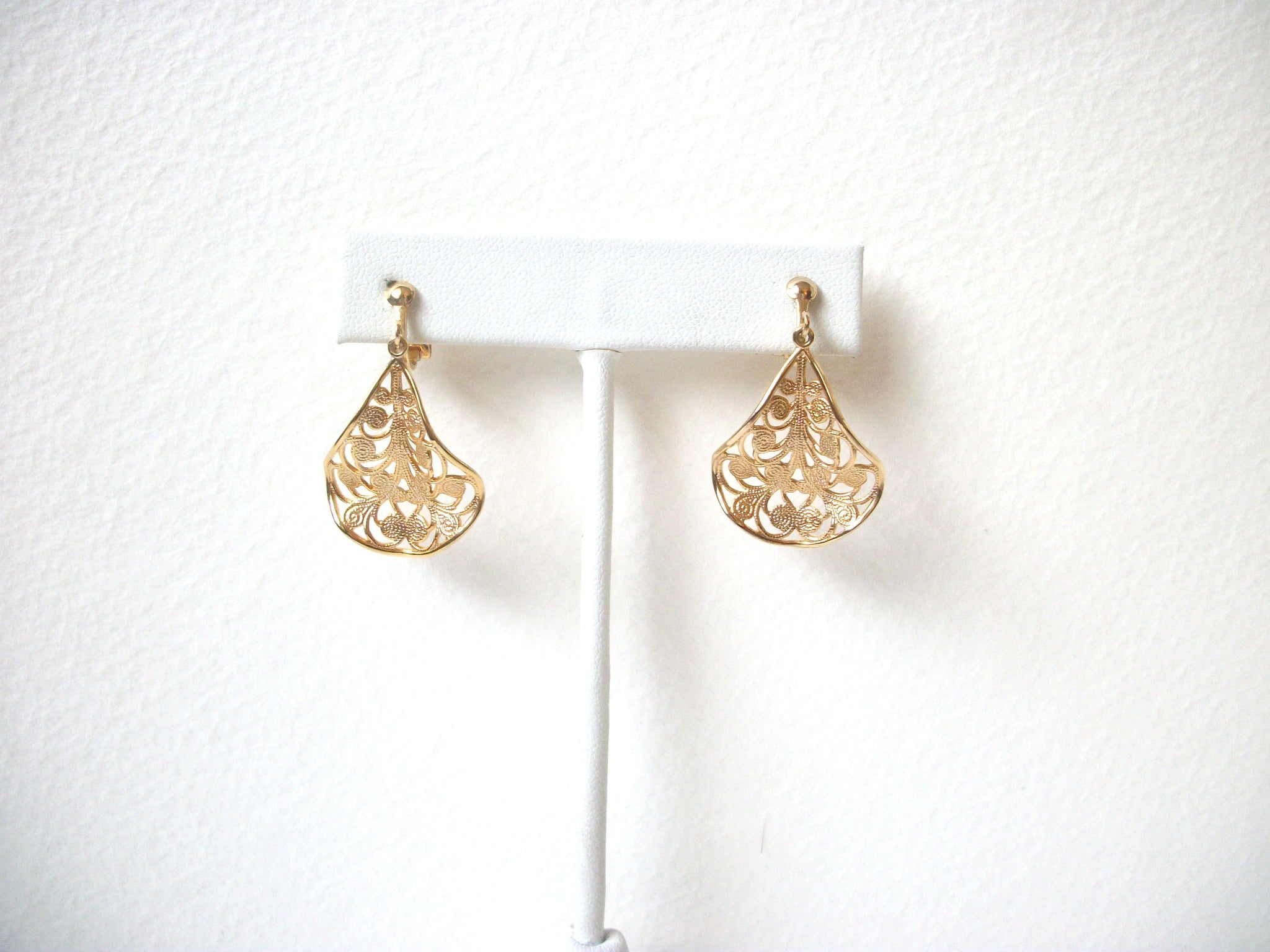 Vintage Spanish Filigree Earrings 120320