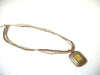Vintage KC Pendant Necklace 120320