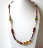 Retro Colorful Spring Necklace 120420