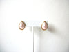 Vintage TRIFARI Pale Pink Earrings 120420