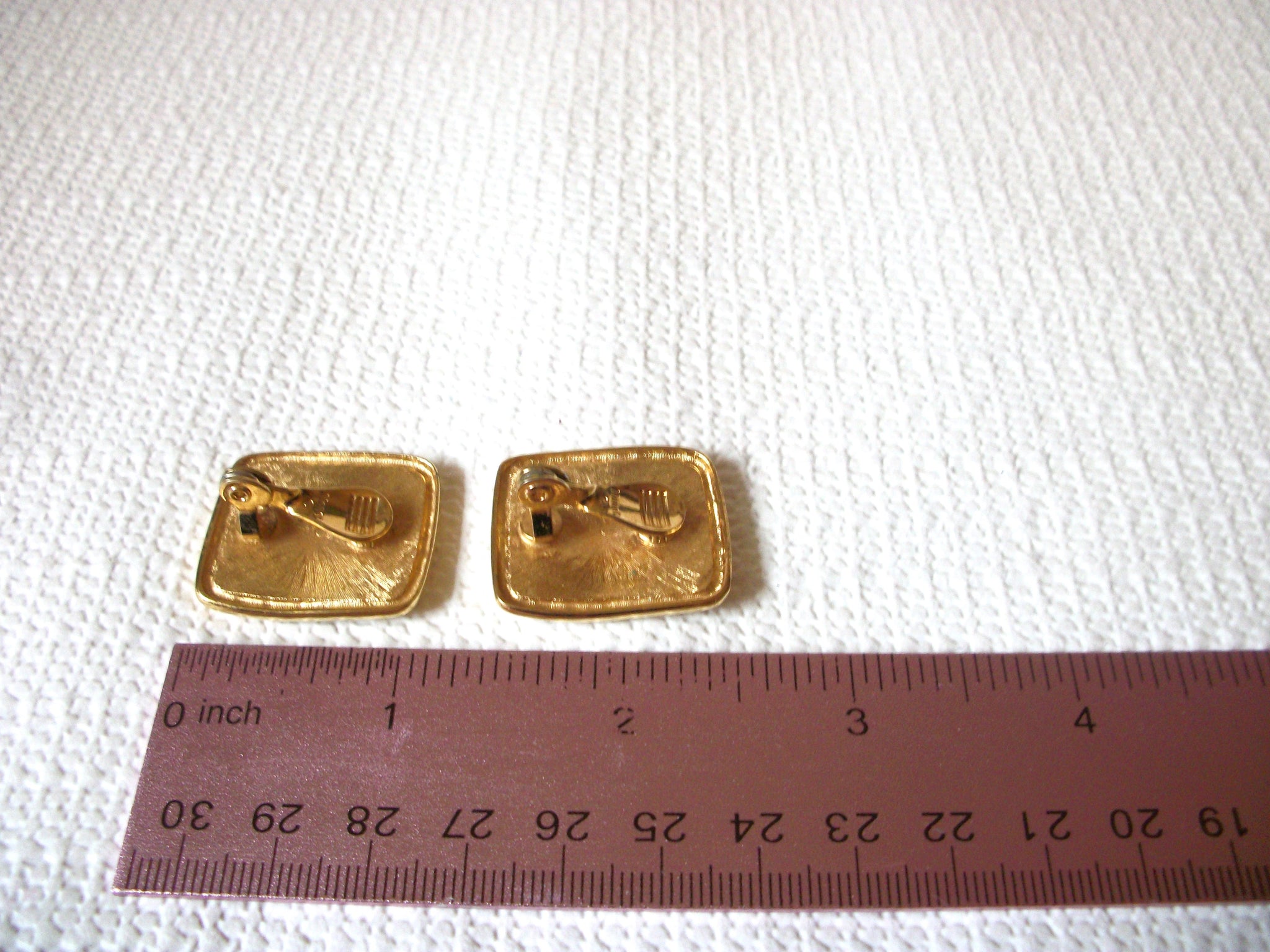 MONET Enameled Earrings 40420