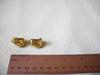 Retro 1970s Blue Glass Earrings 60220