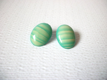 Retro 1970s Dome Earrings 120720