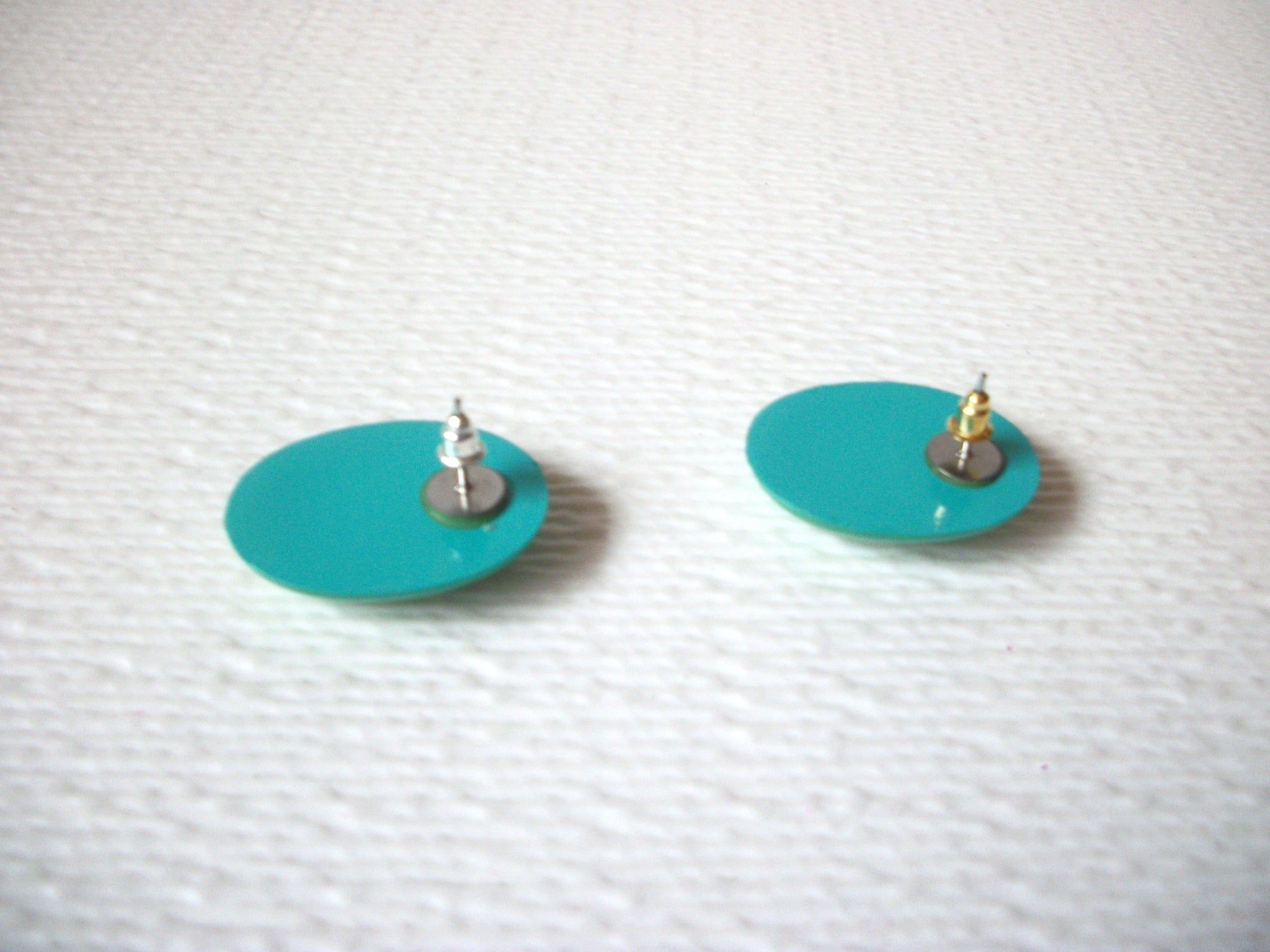 Retro 1970s Dome Earrings 120720