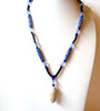 Organic Natural Shell Pendant Necklace 120720