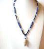 Organic Natural Shell Pendant Necklace 120720