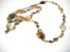 Vintage CHICO`s Stone Tigers Eye Necklace 120720