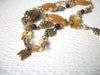 Vintage CHICO`s Stone Tigers Eye Necklace 120720