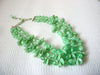Vintage HONGKONG 1950 Green Necklace 40620