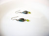 Hand Made Glass Dangle Earrings 120820