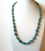 Vintage Southwestern Turquoise Stone Necklace 120820