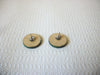 Vintage Hand Painted Wood Earrings 40520