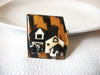 Lucinda House Pins, Rooster Cow House Pins 40720