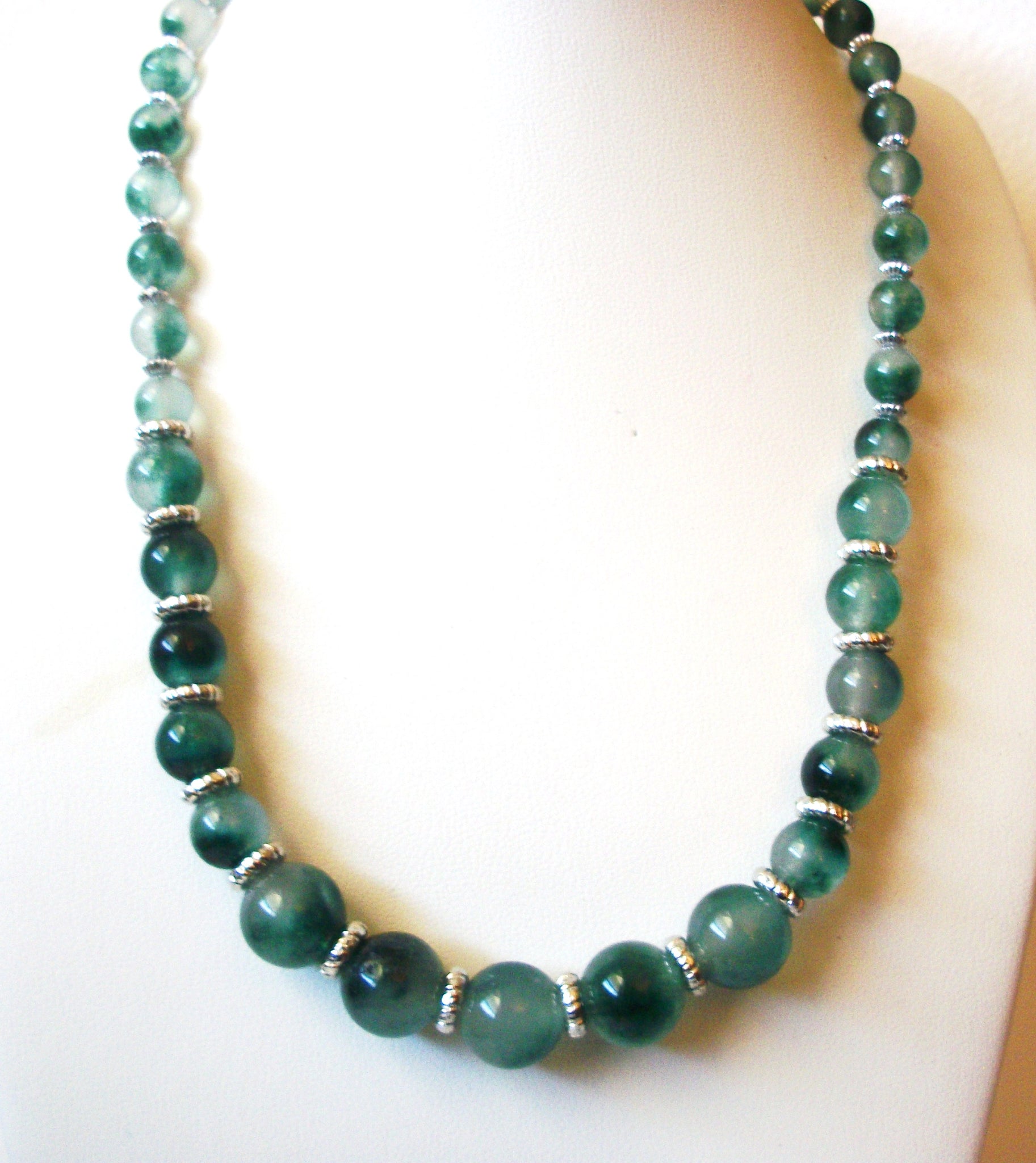 Hand Made Czech Glass Necklace Bracelet Earrings Set 121020
