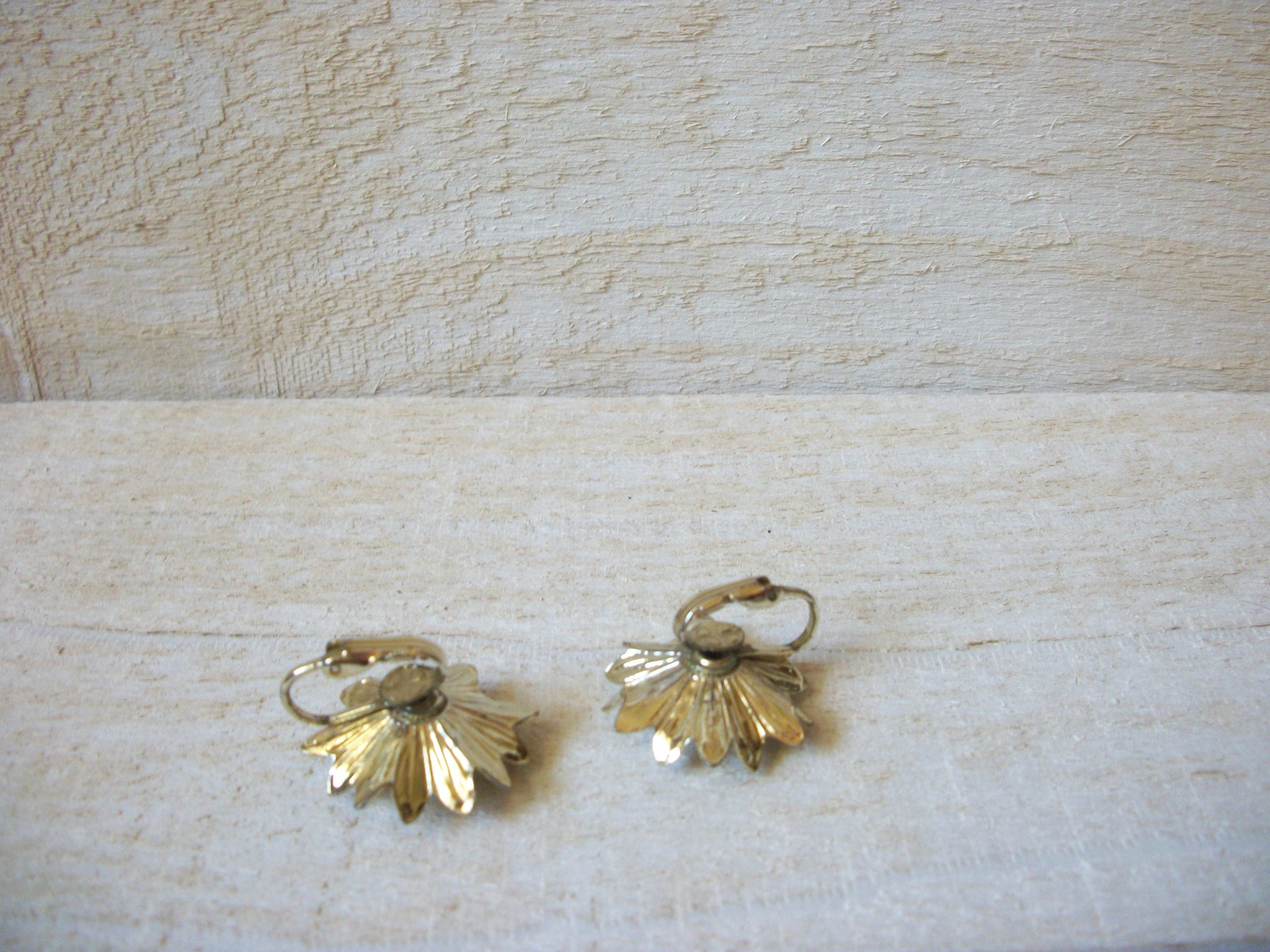 Vintage1950s Blue Rhinestone Earrings 60320