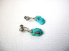 Southwestern Screw Back Turquoise Dangle Earrings 121420