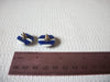 Retro Blue White Earrings 60520