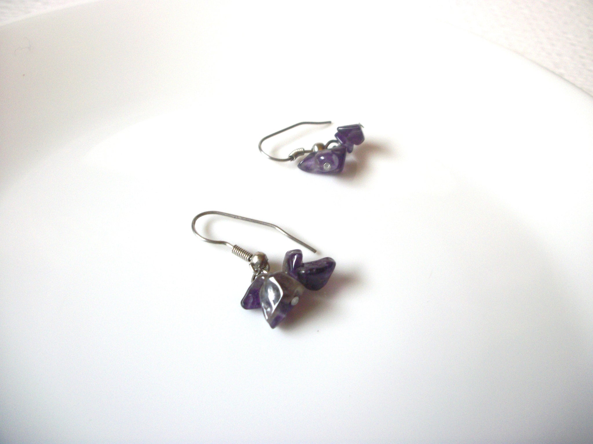 Hand Made Amethyst Earrings 121420