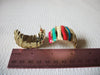 Retro Colorful Chunky Half Hoop Earrings 60520