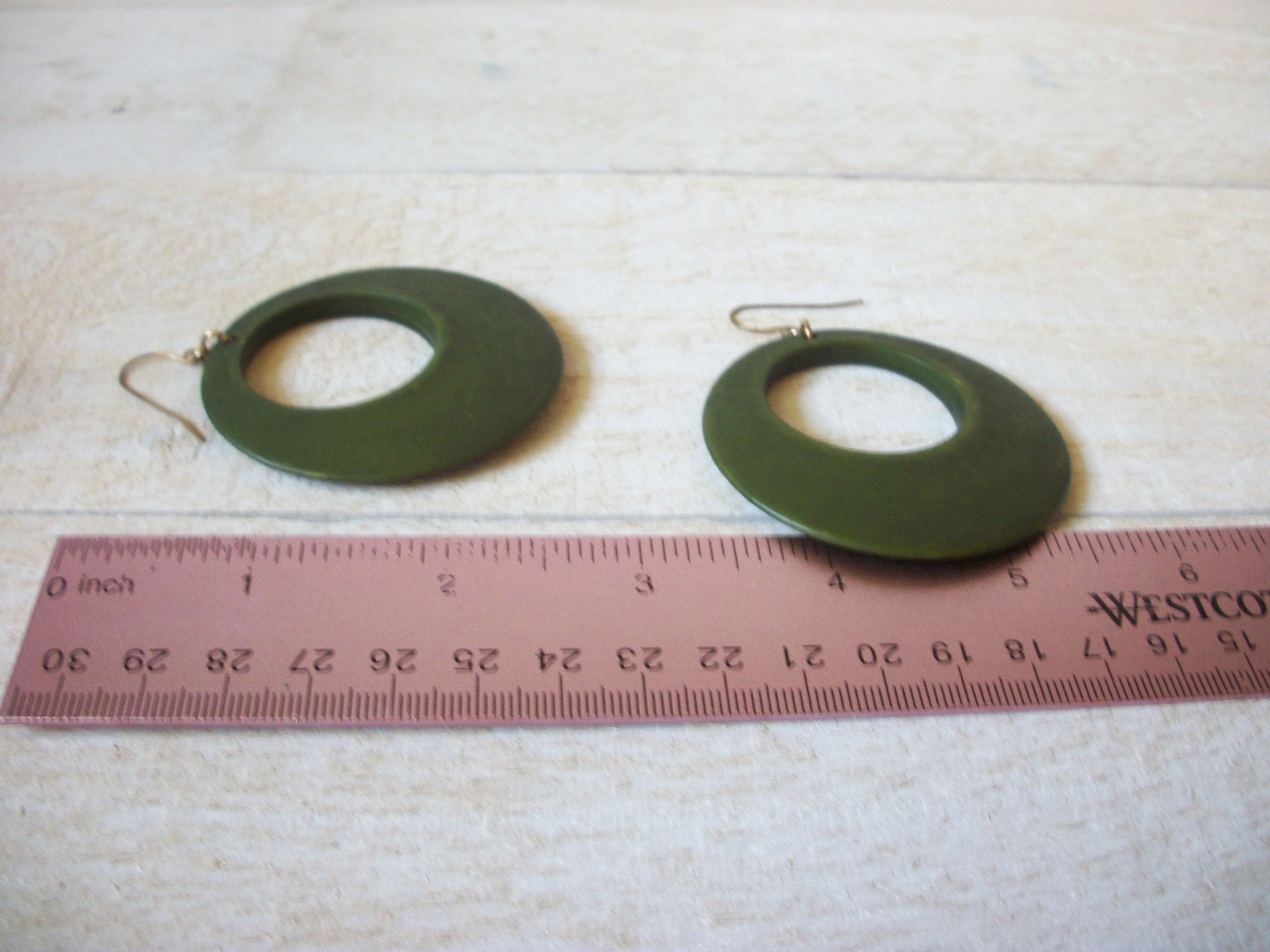 Retro Olive Earrings 60620