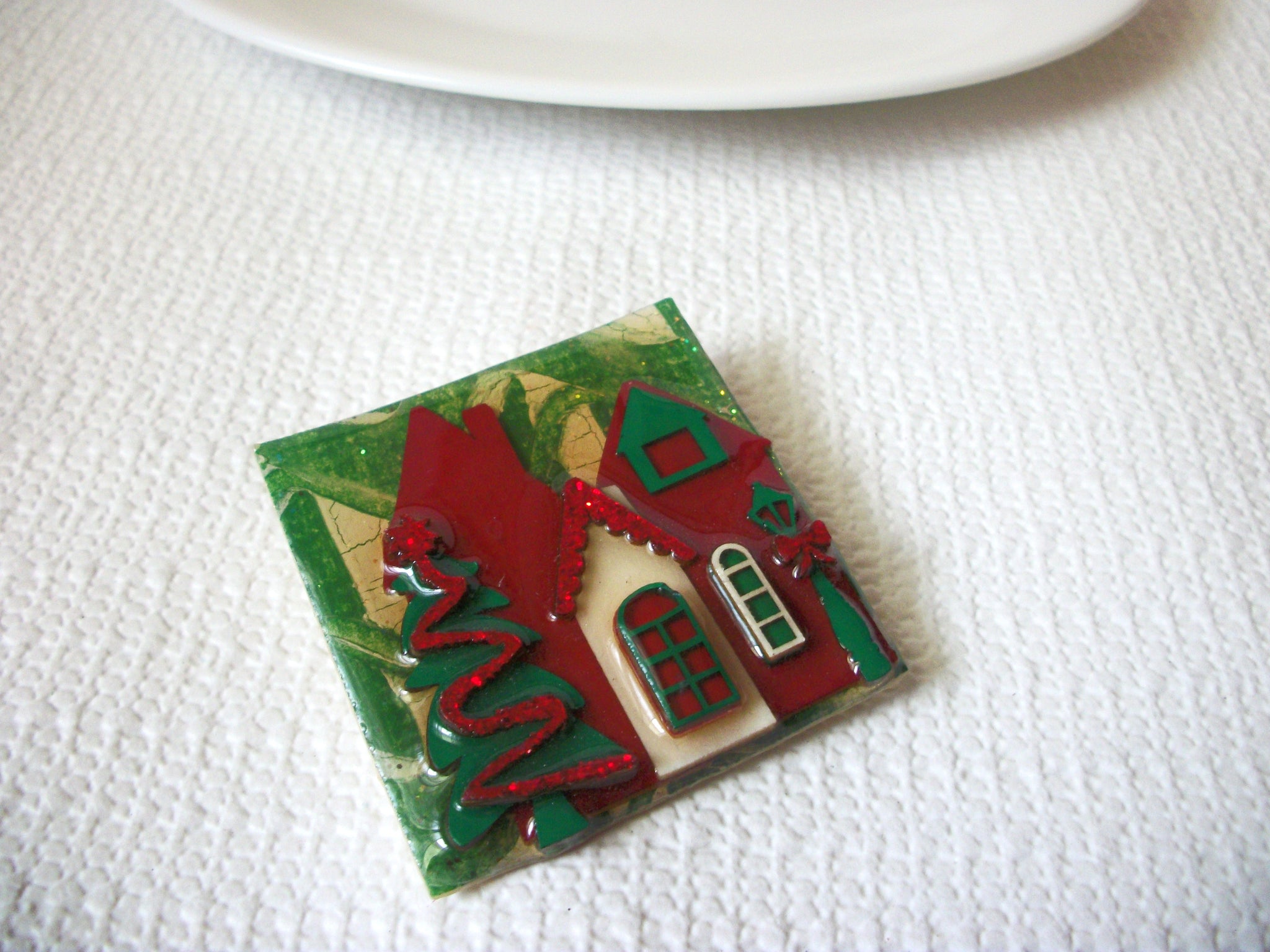 Designs By Lucinda, Christmas House Pins 40920