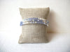 Pearl Pale Periwinkle Czech Glass Bracelet 121120
