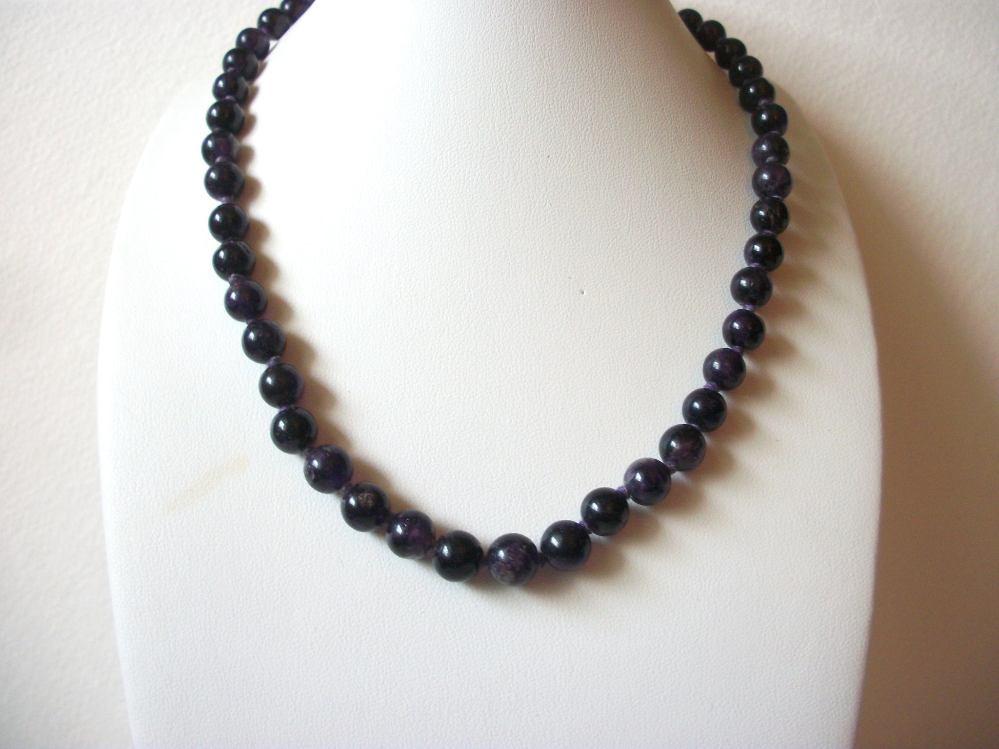 Amethyst Semi Precious Stones Necklace 60620