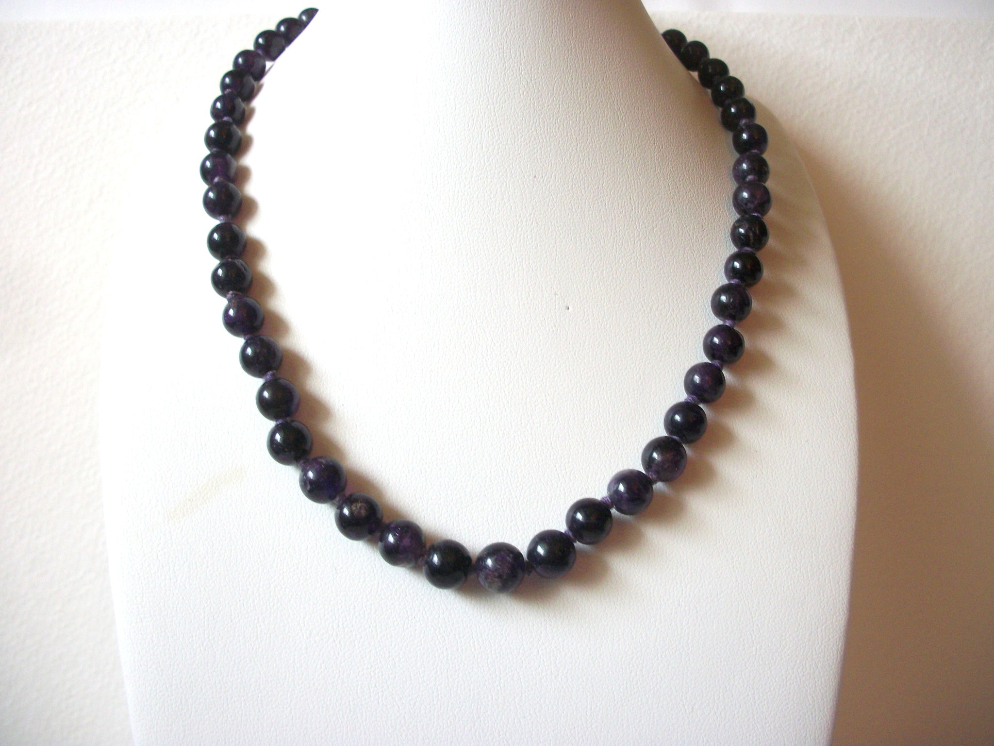 Amethyst Semi Precious Stones Necklace 60620