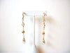 Hand Made Long Faux Pearl Earrings 121520