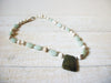 Vintage Howlite Jasper Agate Necklace 60620