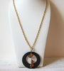 Retro Black Gold Necklace 60620