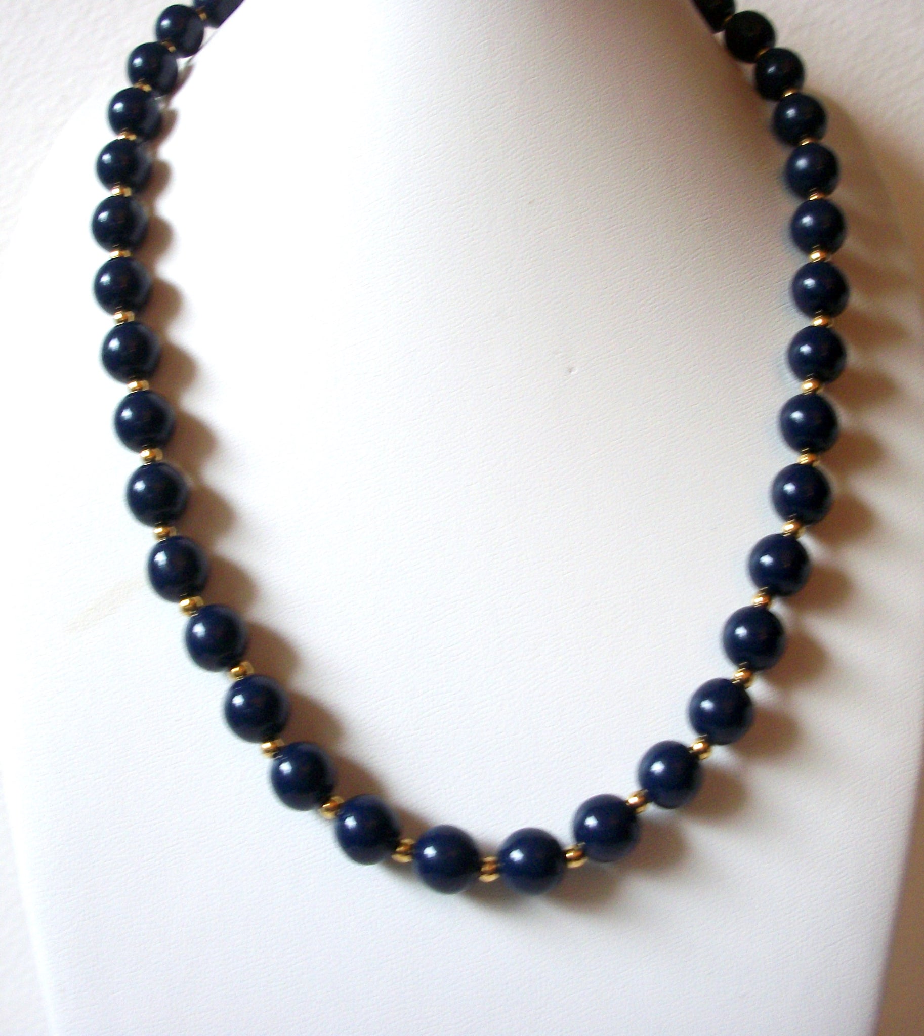 MONET Blue Gold Necklace 60820