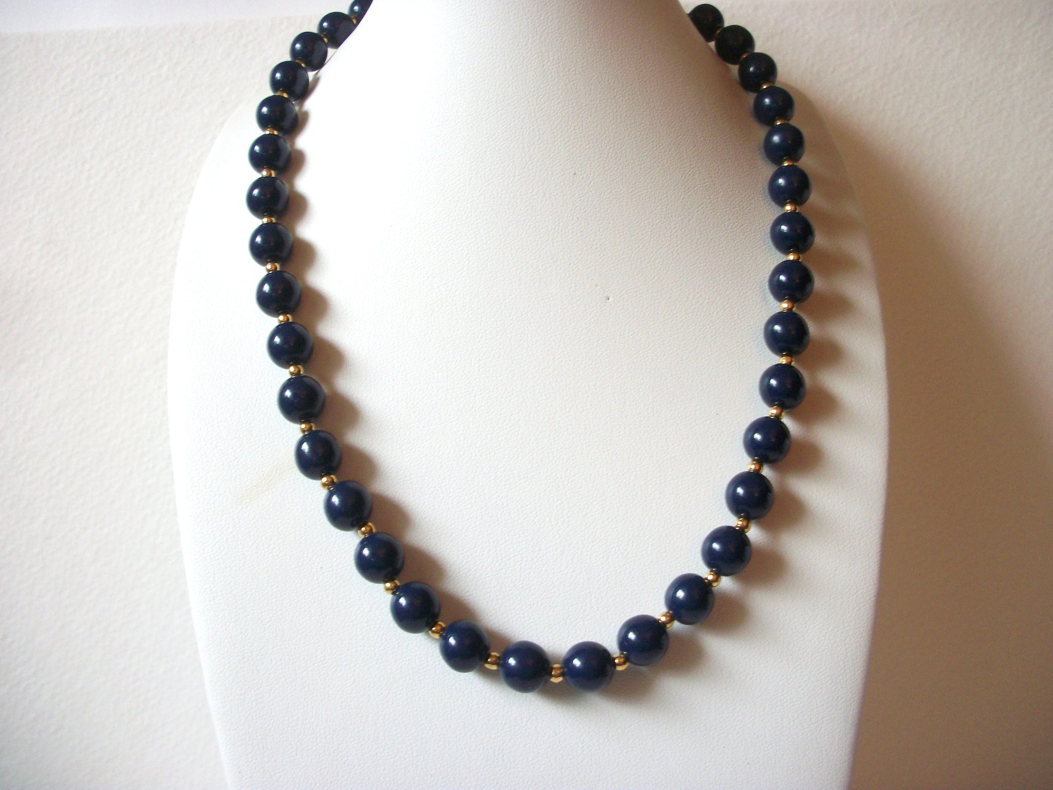 MONET Blue Gold Necklace 60820